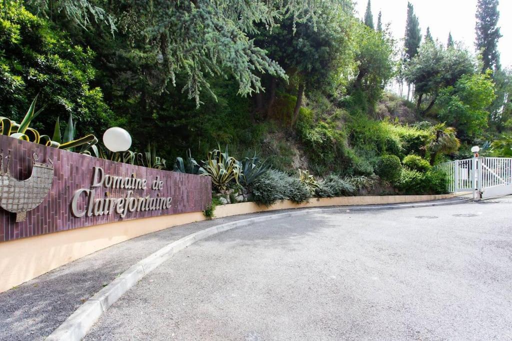 L11 Claire Fontaine Sea View 2 Bdr Ac Parking Swiming Pool Nice
